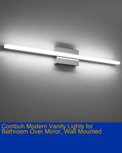 Combuh Modern Vanity Lights for Bathroom Over Mirror, Wall Mount, View more
