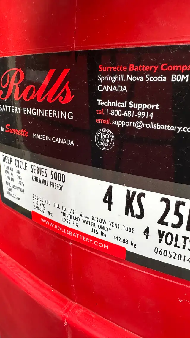 Rolls Solar Batteries63234653955201121