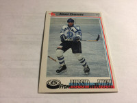 1992-93 Russian Tri-Globe From Russia With Puck#7 Alexei Zhamnov