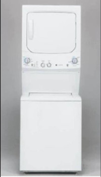 GAS Apartment Size 27-inch Stacked Washer and Dryer