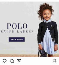 POLO RALPH LAUREN Long-Sleeved logo  Shirt Dress