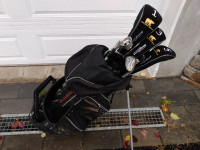 sac et set complet de bâtons de golf