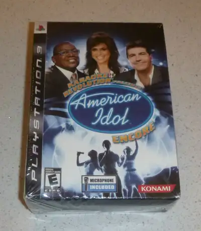 American Idol game and microphone for PS3 NEW Sealed !!, View more