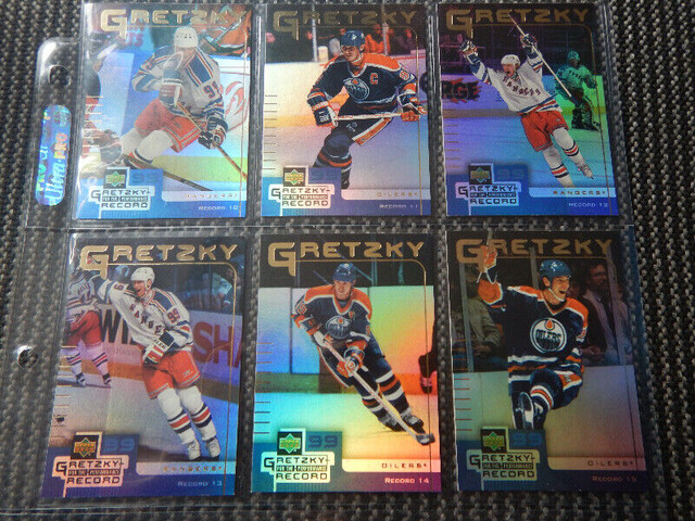 Cartes de hockey Upper Deck Ice & diff Wayne Gretzky collections dans Art et objets de collection  à Laurentides - Image 4