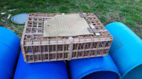 Poultry chicken transport cage crate