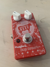 Chicago Stompworks Legitimate Beef pedal ( Red Llama clone )