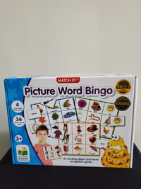 The Learning Journey  Match It! Picture Word Bingo