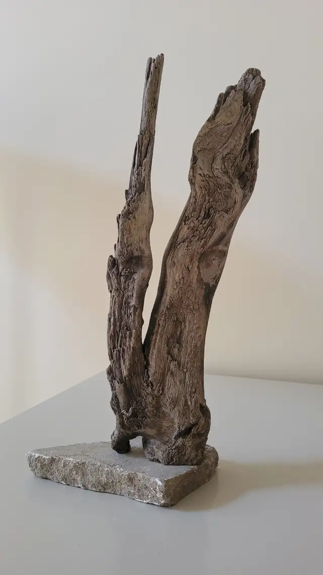 Bois Flotté Accessoire sur base Aquarium Driftwood w/base in Hobbies & Crafts in Laval / North Shore - Image 6
