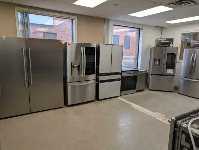 Explore a wide selection of open box and scratch and dent appliances at Canadian Discount Appliances...