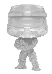 FUNKO POP # 18  MASTER CHIEF WITH MA40 ASSAULT RIFLE SPECIAL ED