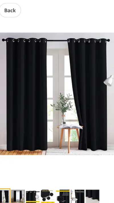 Blackout curtains, View more