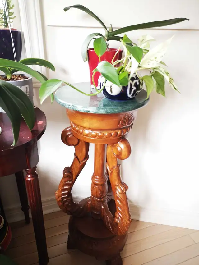 Wooden flower stool in Multi-item in Markham / York Region - Image 4