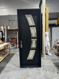 8 foot modern Fiberglass door 