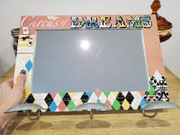 Circus of DREAMS Wood Framed Mirror