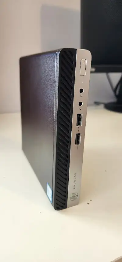 Mini PC HP, 6cores i5 9500T, 1TB SSD, 16GB RAm, USB-C, WiFi, View more