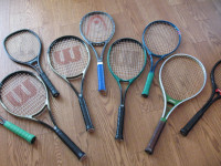 Tennis and Squash Rackets, LIKE NEW