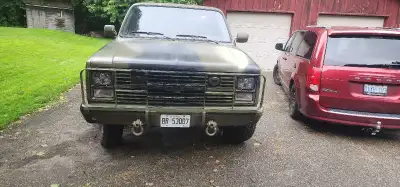 1987 M1008 CUCV D30 K30 ex military 5/4 ton pickup truck. Was troop carrier. New tires last year. Ne...