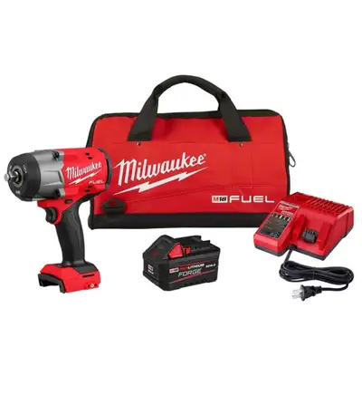 Milwaukee M18 18V FUEL 1/2" High Torque Impact Wrench Kit, View more
