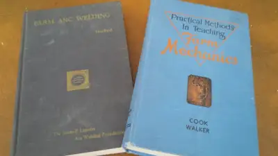 2 HC Books, Farm Mechanics/Welding Related, View more