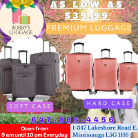 BEST PREMIUM BRANDED LUGGAGE FOR ONLY 39.99!!