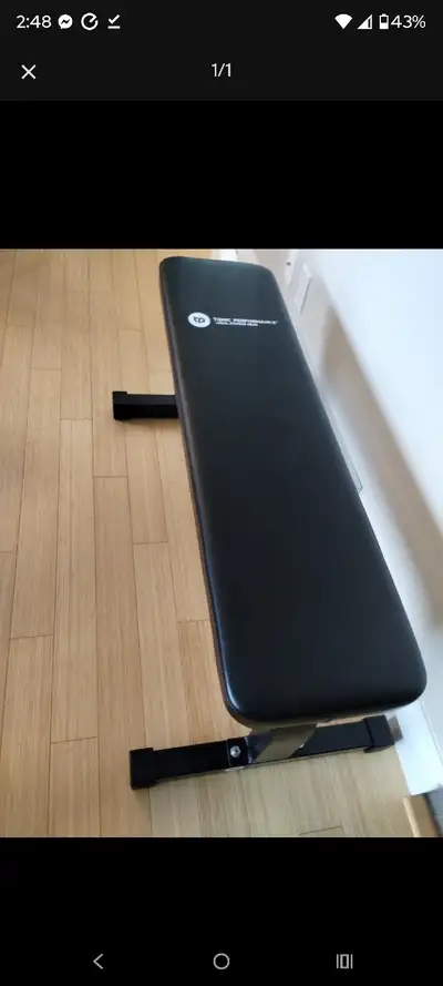 Weight bench like new condition, View more