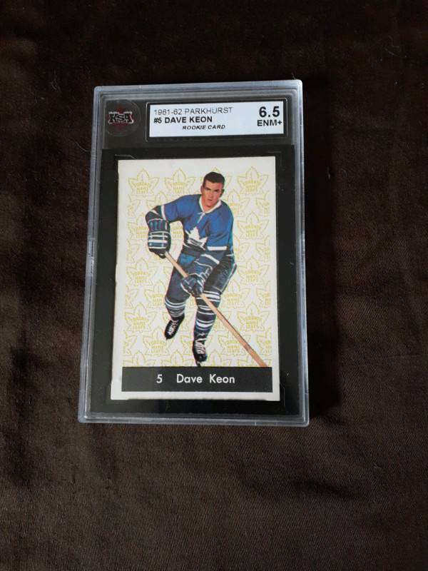 Dave Keon Rookie Hockey Card in Arts & Collectibles in Sarnia