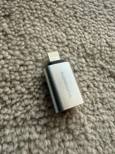 For sale: iPhone X adaptor Asking price is firm $25.00 Cash-OR-EMT If you are interested please call...