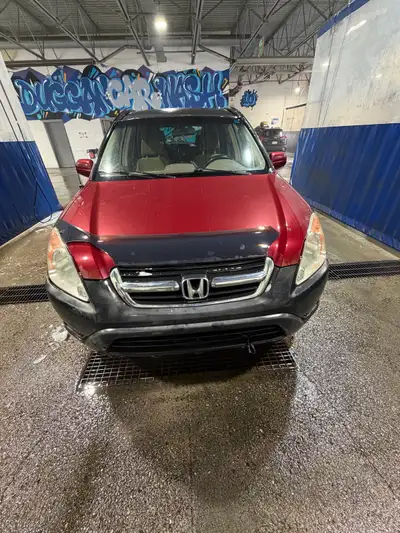 2002 Honda CR-V AWD 2.7L engine Had the car all winter, used it as a winter beater and no longer nee...