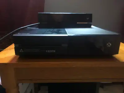 Xbox one with Kinect, View more