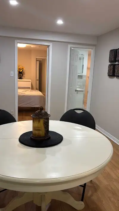 Basement Apartment Furnished