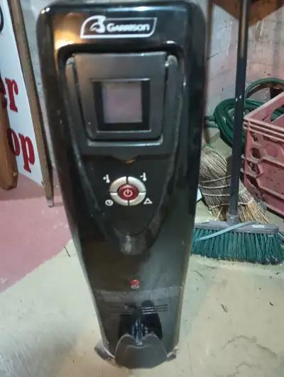stay cozy with this energy effecient heater, perfect for warming up any room quickly and safely
