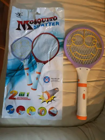 2 in 1 LED Rechargeable Flash Light and Electric Insect Zapper, View more