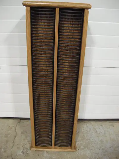 Oak CD Stand, View more