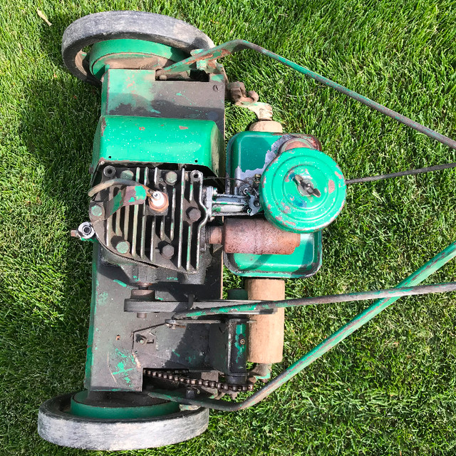 Vintage Gas Powered Reel Lawnmower