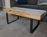 Solid wood coffee table 