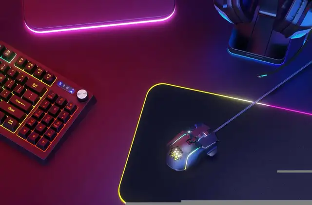 WolfLawS Wired Gaming Mouse, Computer PC Gaming Mice USB Mouse427545542567536646