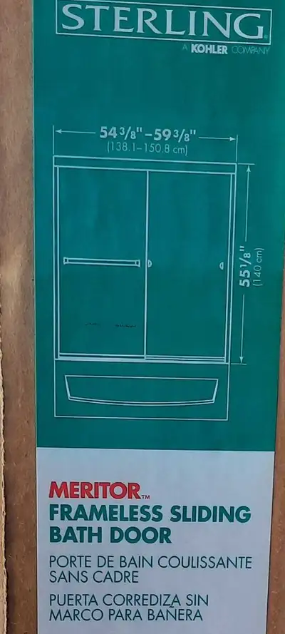 porte coulissante neuve pour bain, View more