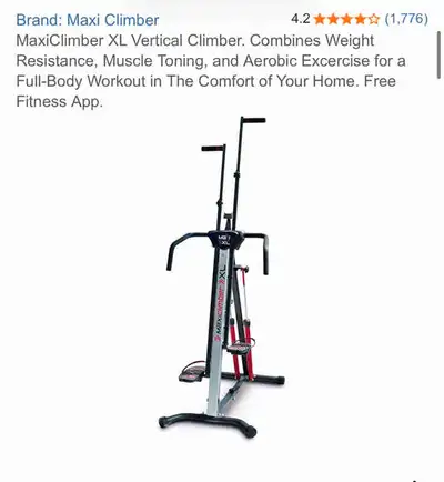 NEW MAXI climber XL- 2000 exercise machine, View more