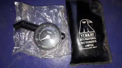 Antique tire pressure gauge, View more
