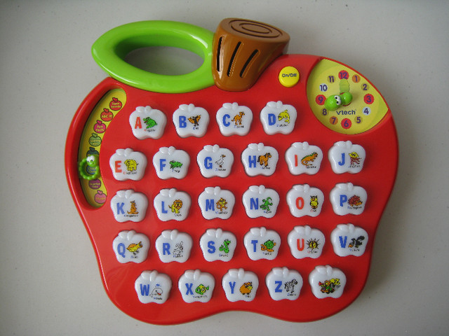 VTech ABC Learning Apple Toy – English in Toys & Games in Guelph