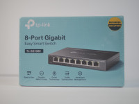 TP-LINK 8-Port Gigabit Desktop Switch (TL-SG108E) SEALED