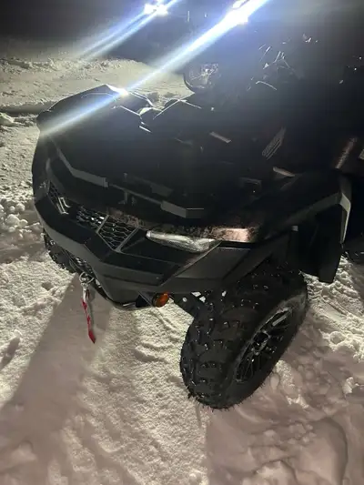 2026 Suzuki KingQuad 750 Forged Carbon Fiber edition 10kms like new Private sale. Automatic Winch 4...