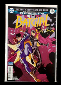 Batgirl #13 DC Comics Rebirth Catwoman LARSON MIRANDA VF/NM