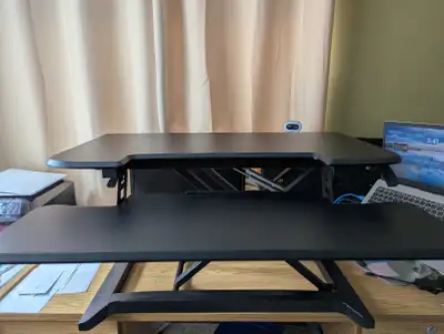 Adjustable Sit-Stand Desktop, View more