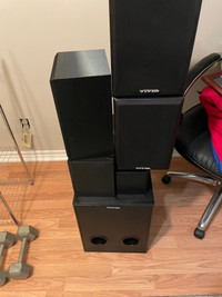 6 Vivid surround sound speakers