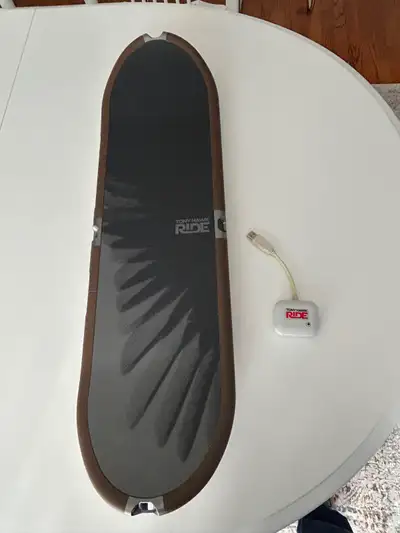 Wii Tony Hawk Skateboard Controller and Game disc. Selling a Wii Tony Hawk skateboard controller and...