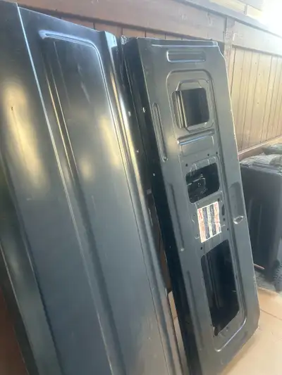 1973-1979 Ford Bronco Parts for sale Red interior door and kick panels , sound deadening, etc. Rolls...