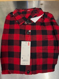 {uniqlo }Brand new flannel check shirt Men's