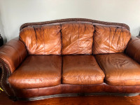 Leather Sofa Set on Sale