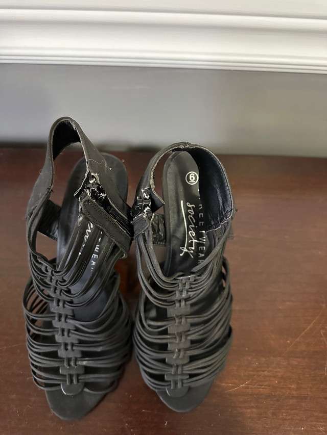 Black street wear heals  in Women's - Shoes in Barrie - Image 3